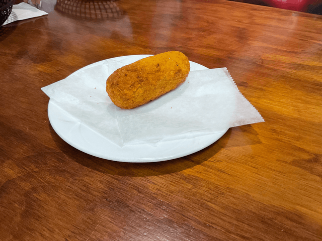 Yuca Rellena de Carne Molida